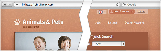 Standalone agent page