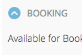 Booking option in submit listing form