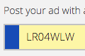 Enter your car plate number and millage