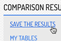 Save comparison table for public or private use