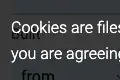 Cookie Policy Bottom Banner