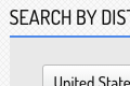 Search by distance box in sidebar