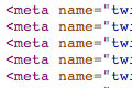 Meta tags source code example
